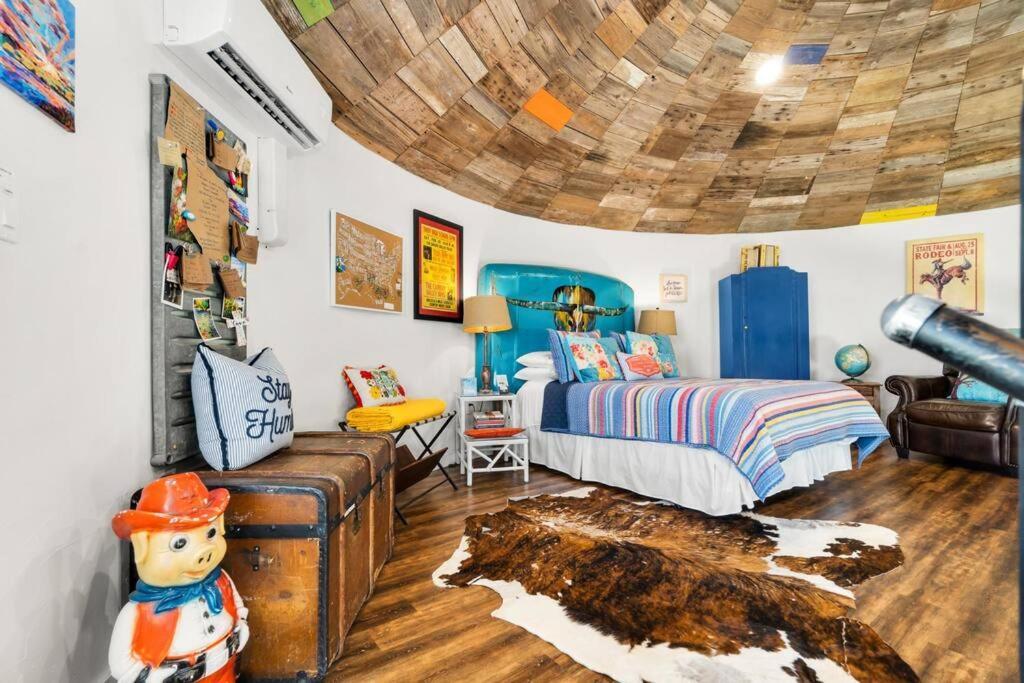 Silo House At Laughing Llama Farm Troy Ngoại thất bức ảnh